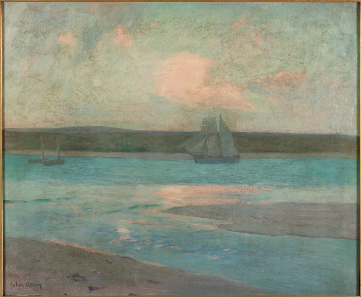 Noite, st, Ives de Albert Julius Olsson