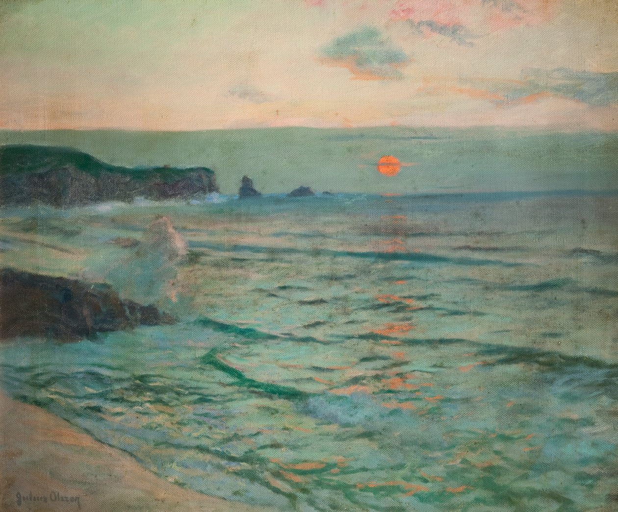 Maré Incoming de Albert Julius Olsson