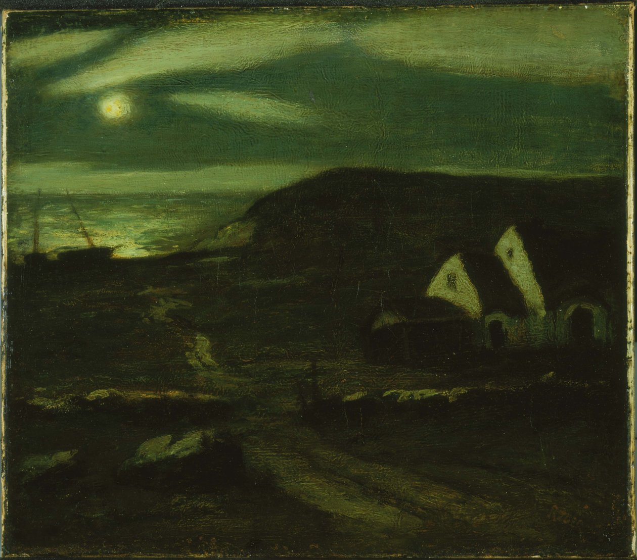 Cabana dos Pescadores de Albert Pinkham Ryder