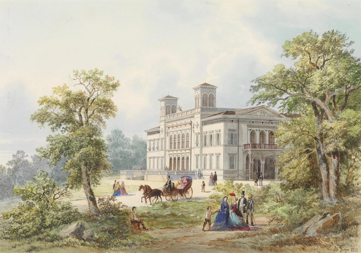 O Ferdinandeum em Trieste de Albert Rieger