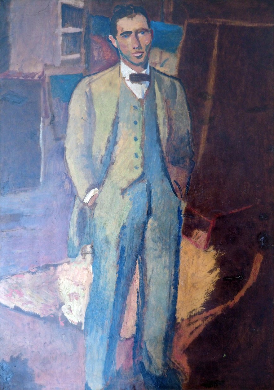 auto-retrato de Albert Weisgerber