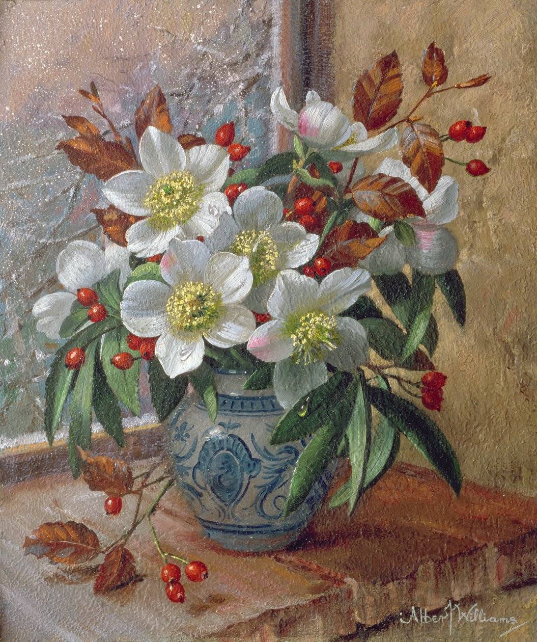 AB285 Um grupo de Yuletide de Albert Williams