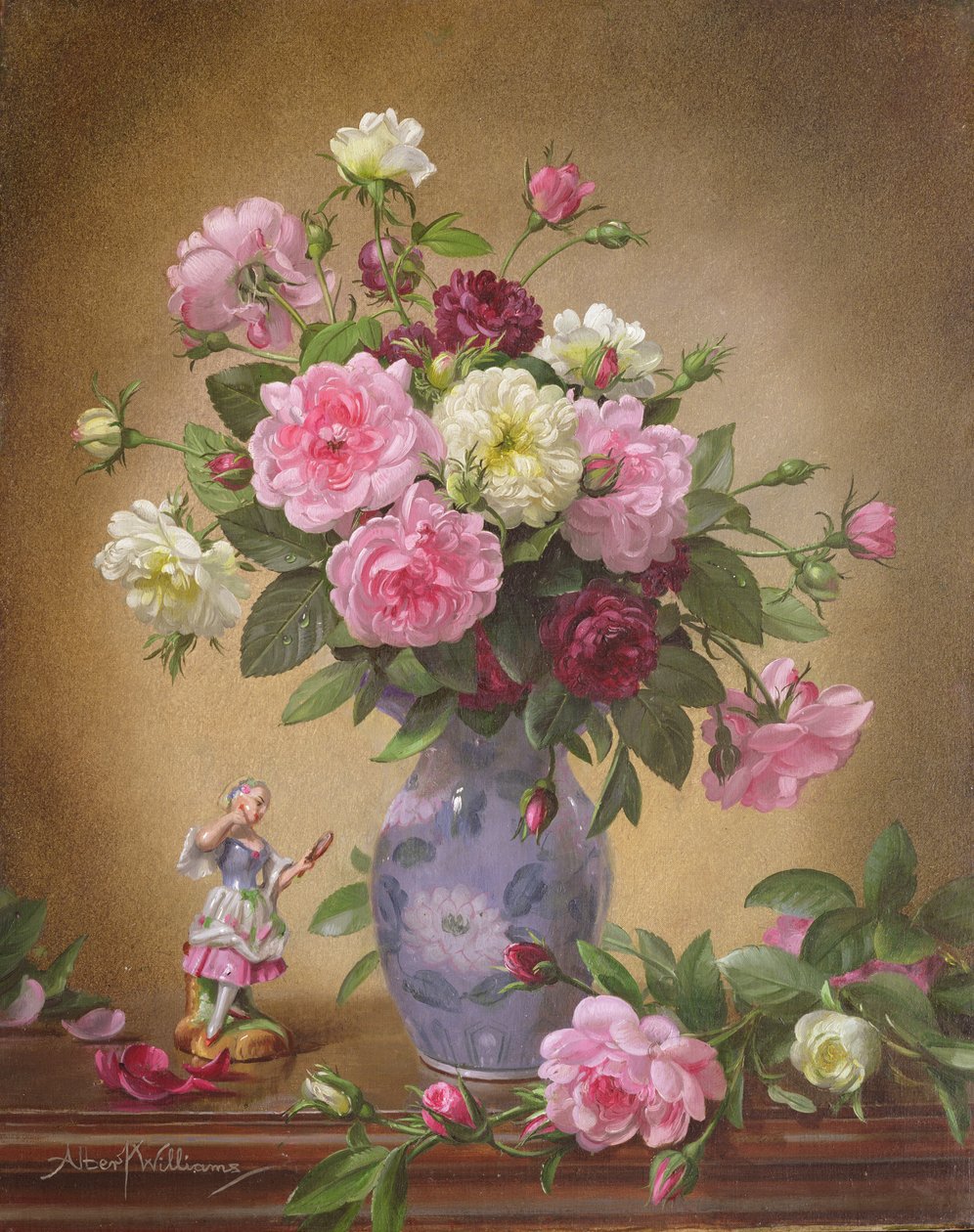 AB292 Rosas Românticas do Passado de Albert Williams