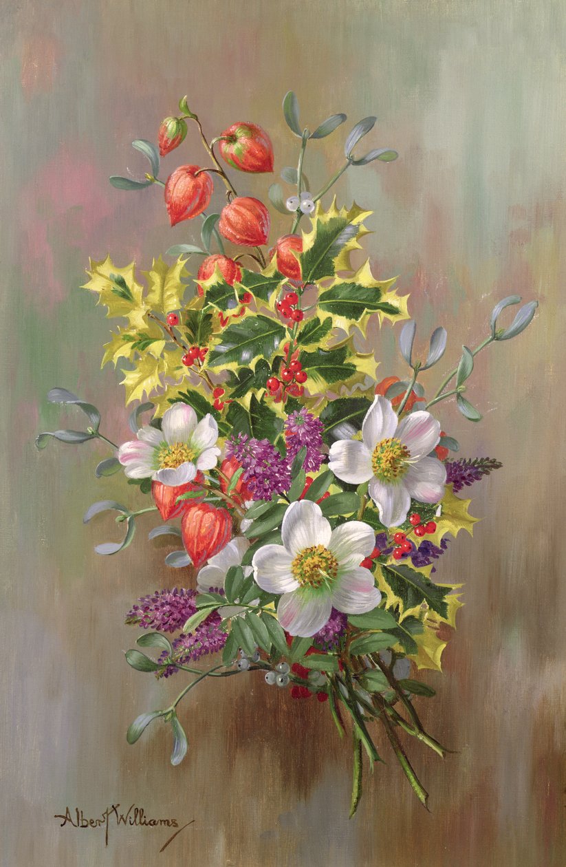 AB318 Um posy de Yuletide de Albert Williams
