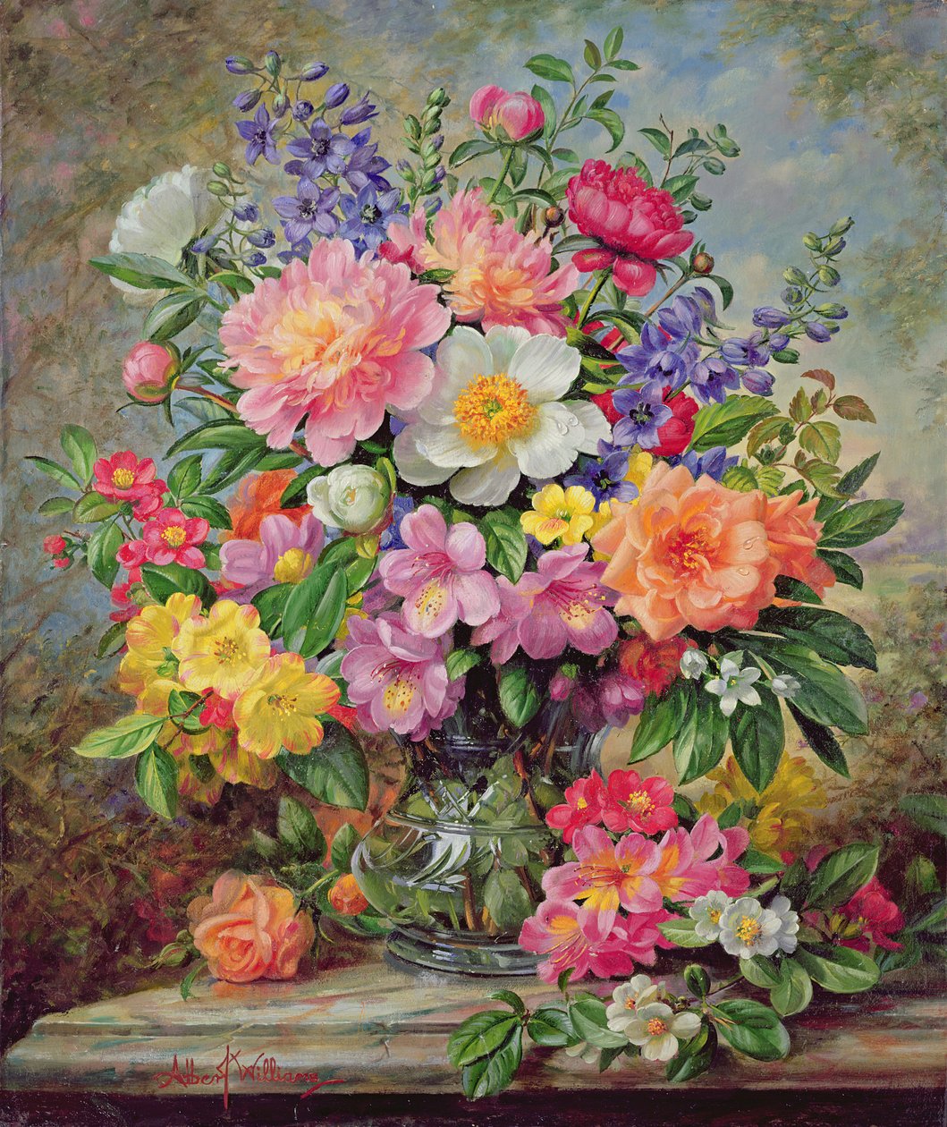 Flores de junho em brilho de Albert Williams