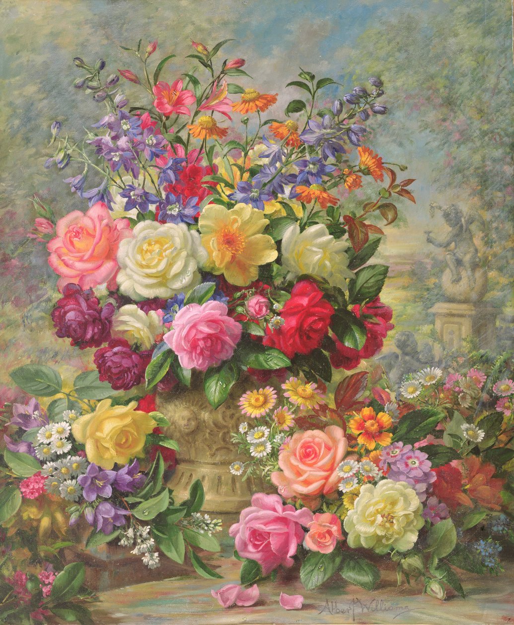 Doce fragrância de um dia de verão de Albert Williams