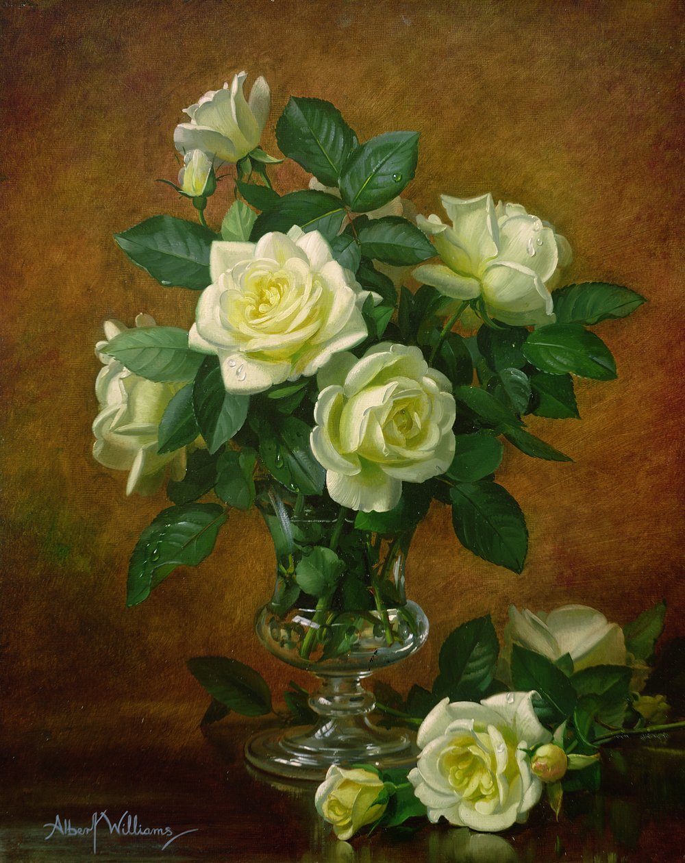 Rosas amarelas de Albert Williams