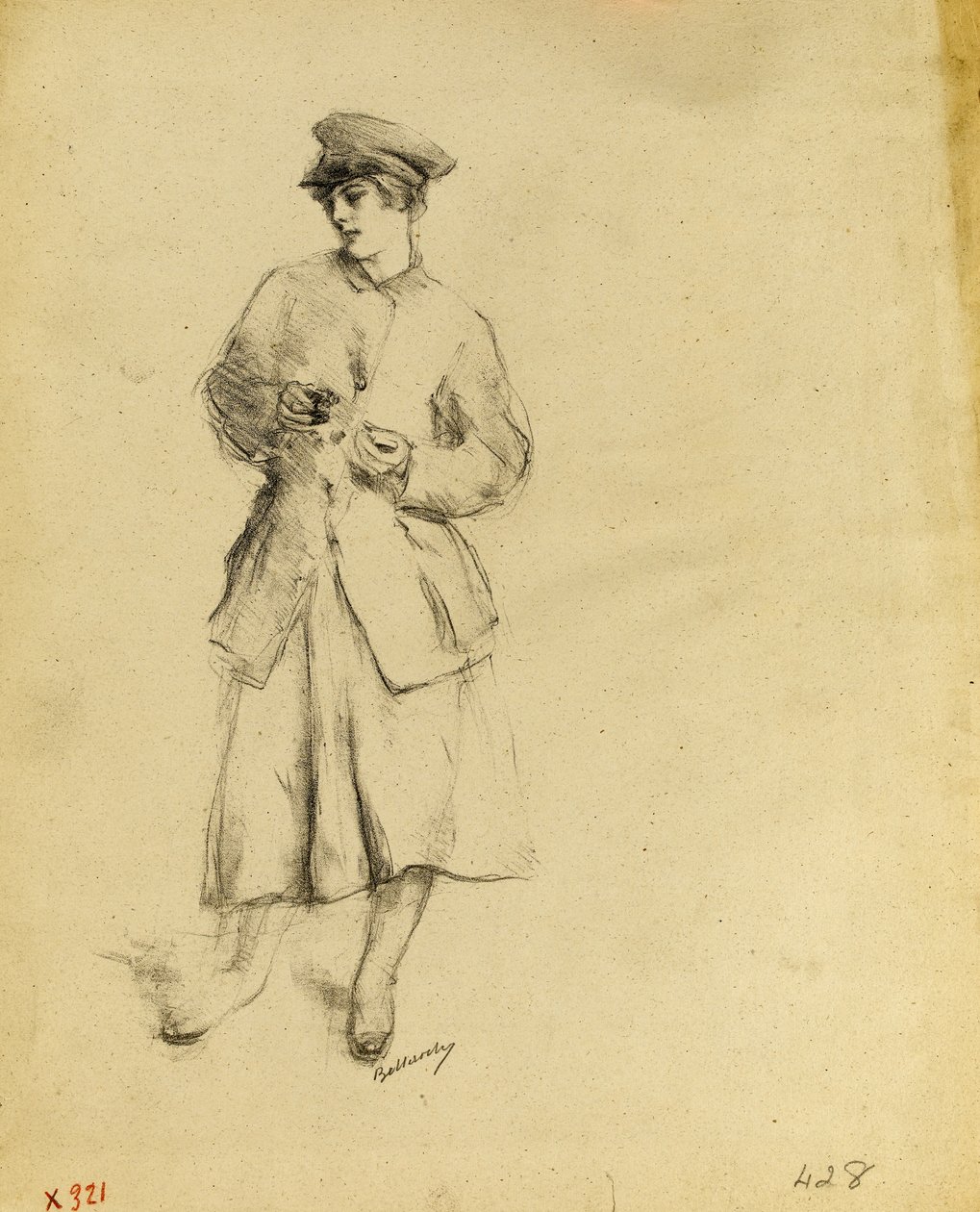 lareira de Albert de Belleroche
