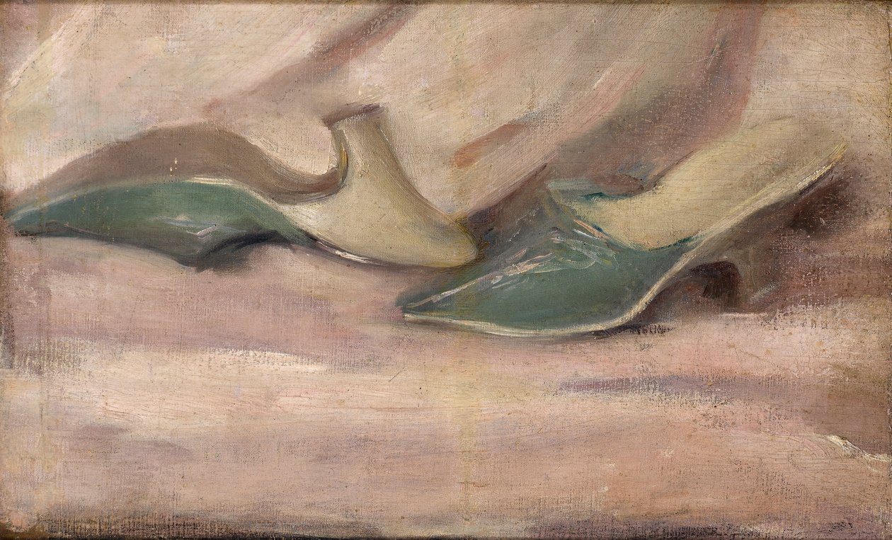Chinelos descartados, c.1890 de Albert de Belleroche