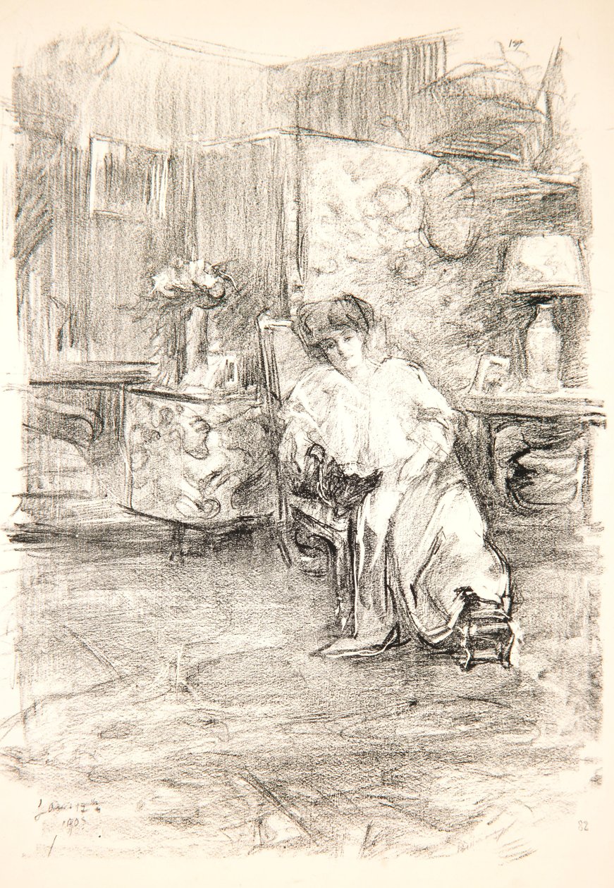 Entrevista, Ferby Lodge, 1905 de Albert de Belleroche