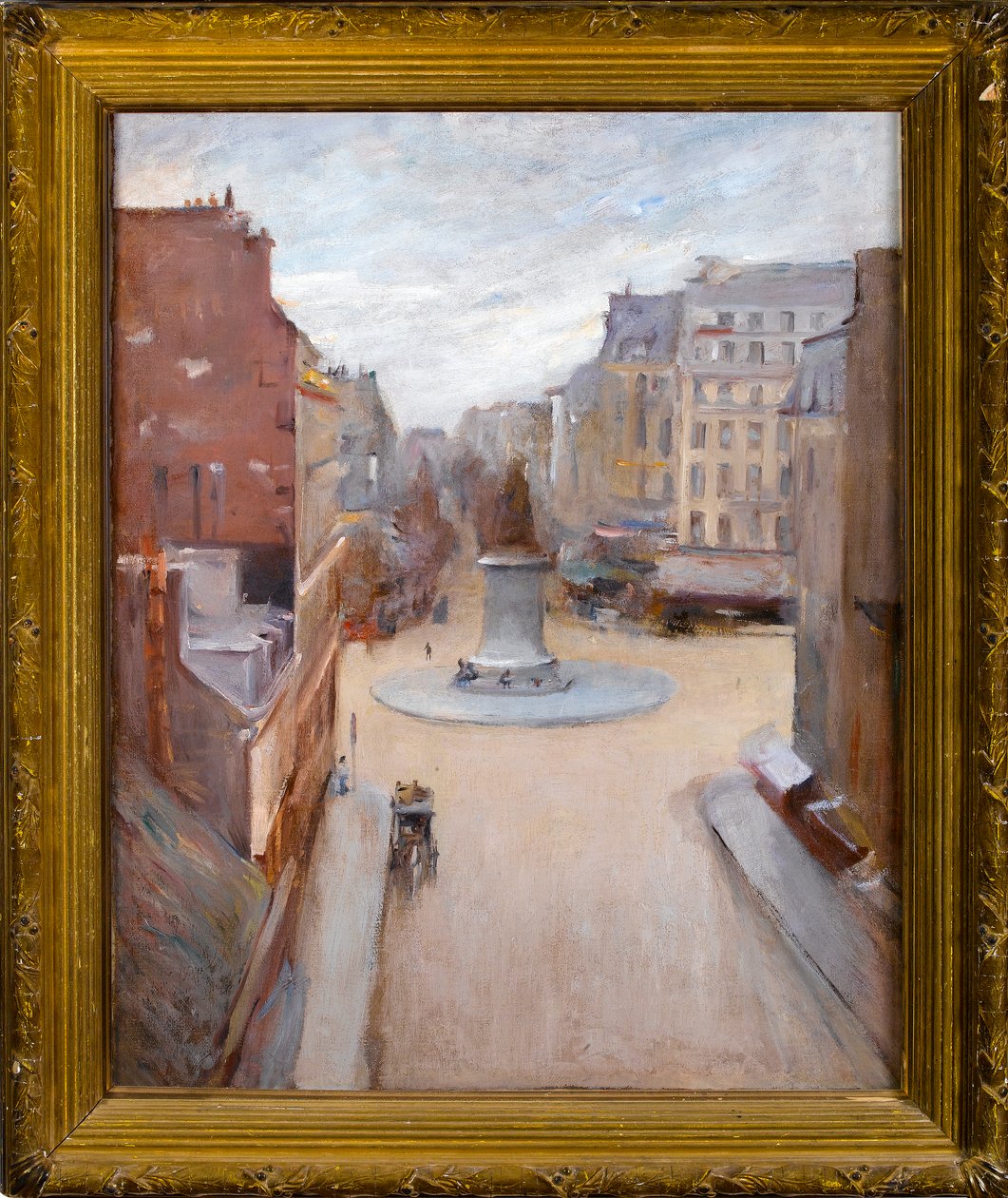 Place de Clichy, c.1880 de Albert de Belleroche