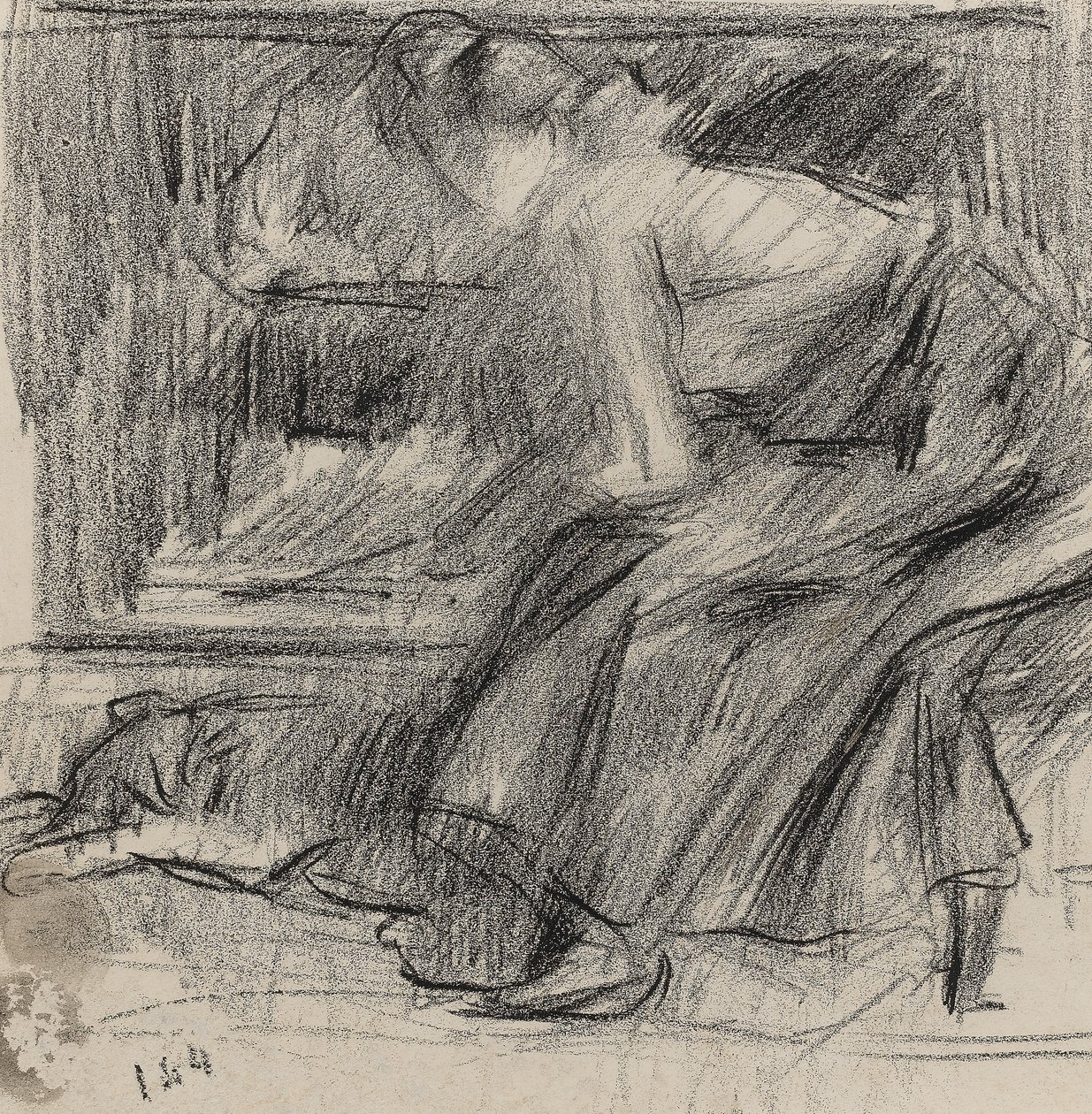 Mulher sentada de Albert de Belleroche