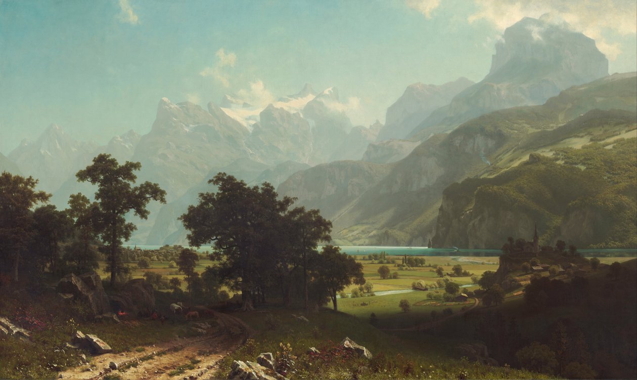 Lake Lucerne de Albert Bierstadt