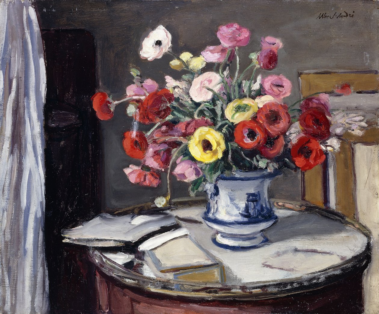 Bouquet de flores; Bouquet de Fleurs de Albert Andre