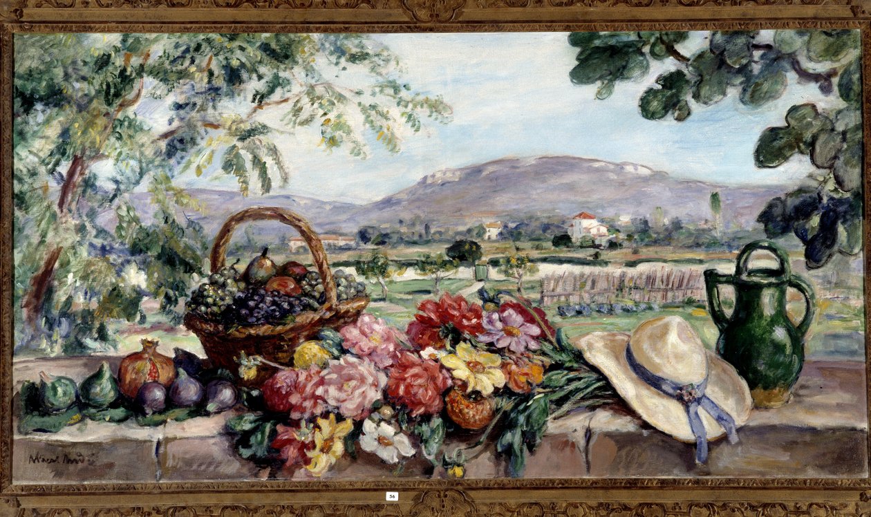 Composição com flores e frutos de Albert Andre