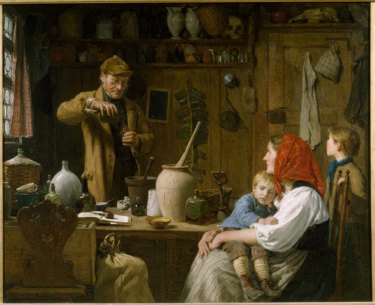 O charlatão de Albert Anker