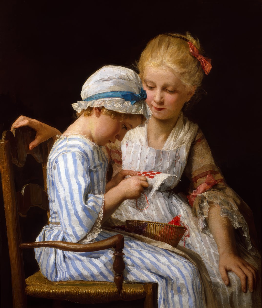 As bordadeiras de Albert Anker