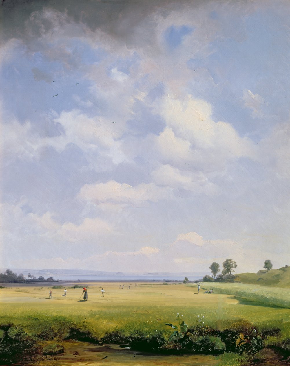 Fenação, 1838 de Albert August Zimmermann