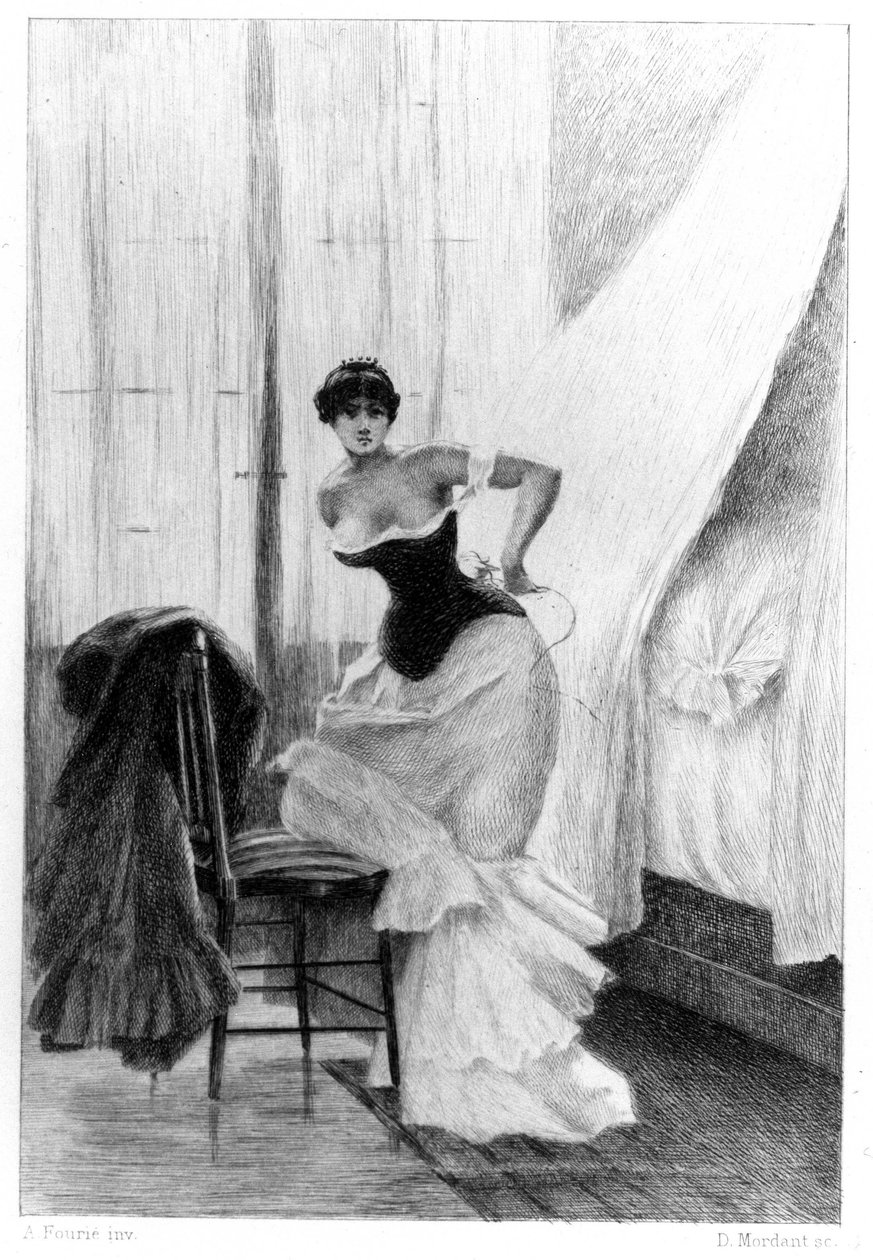 Madame Bovary, de Gustave Flaubert, ilustração de Albert Fourié de Albert Auguste Fourie