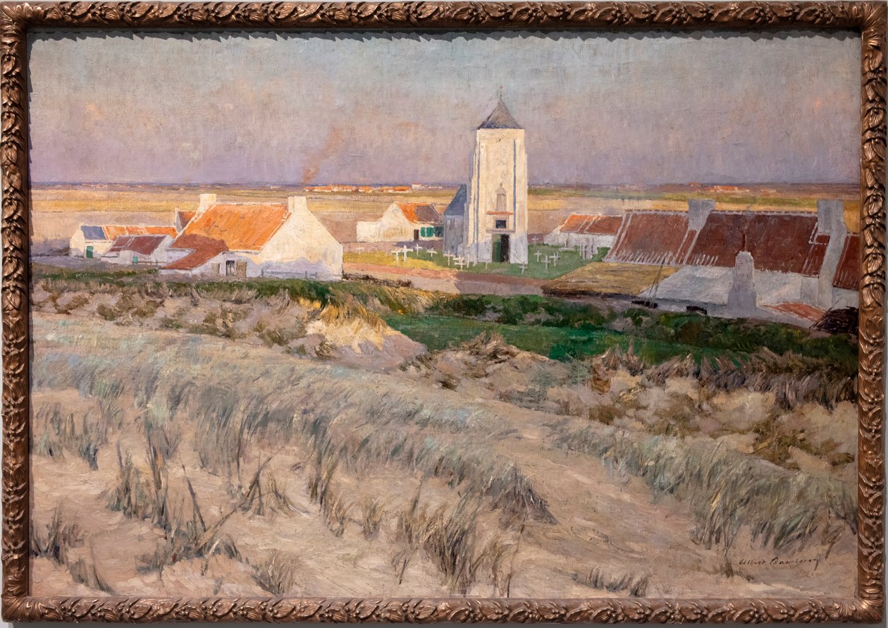 Noite na Duna, Mariakerke-on-Sea de Albert Baertsoen