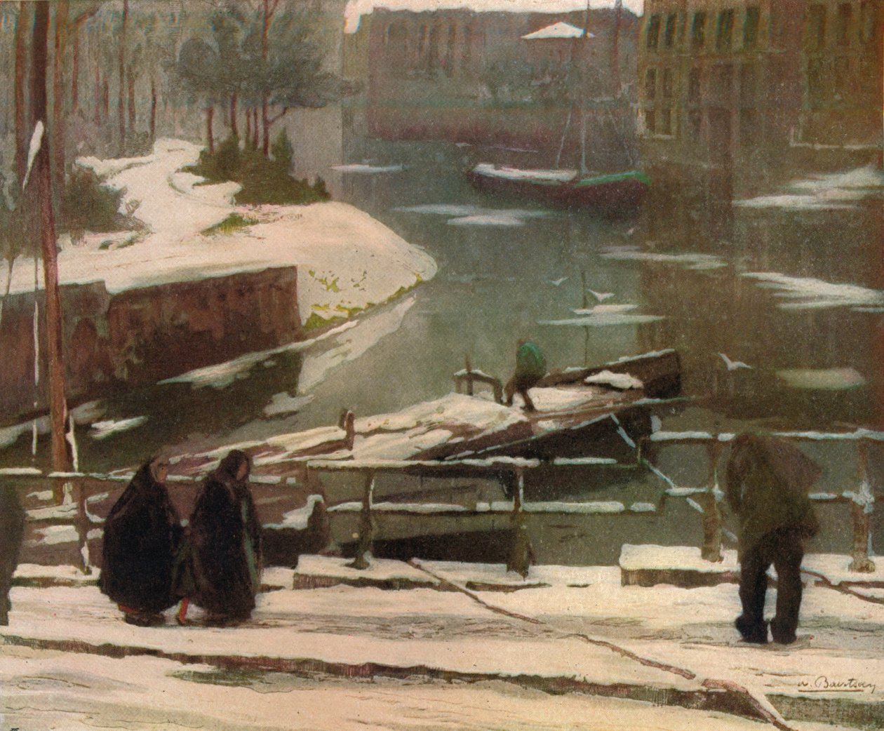 Por Degel A Gand, c1902, 1906-7 de Albert Baertsoen