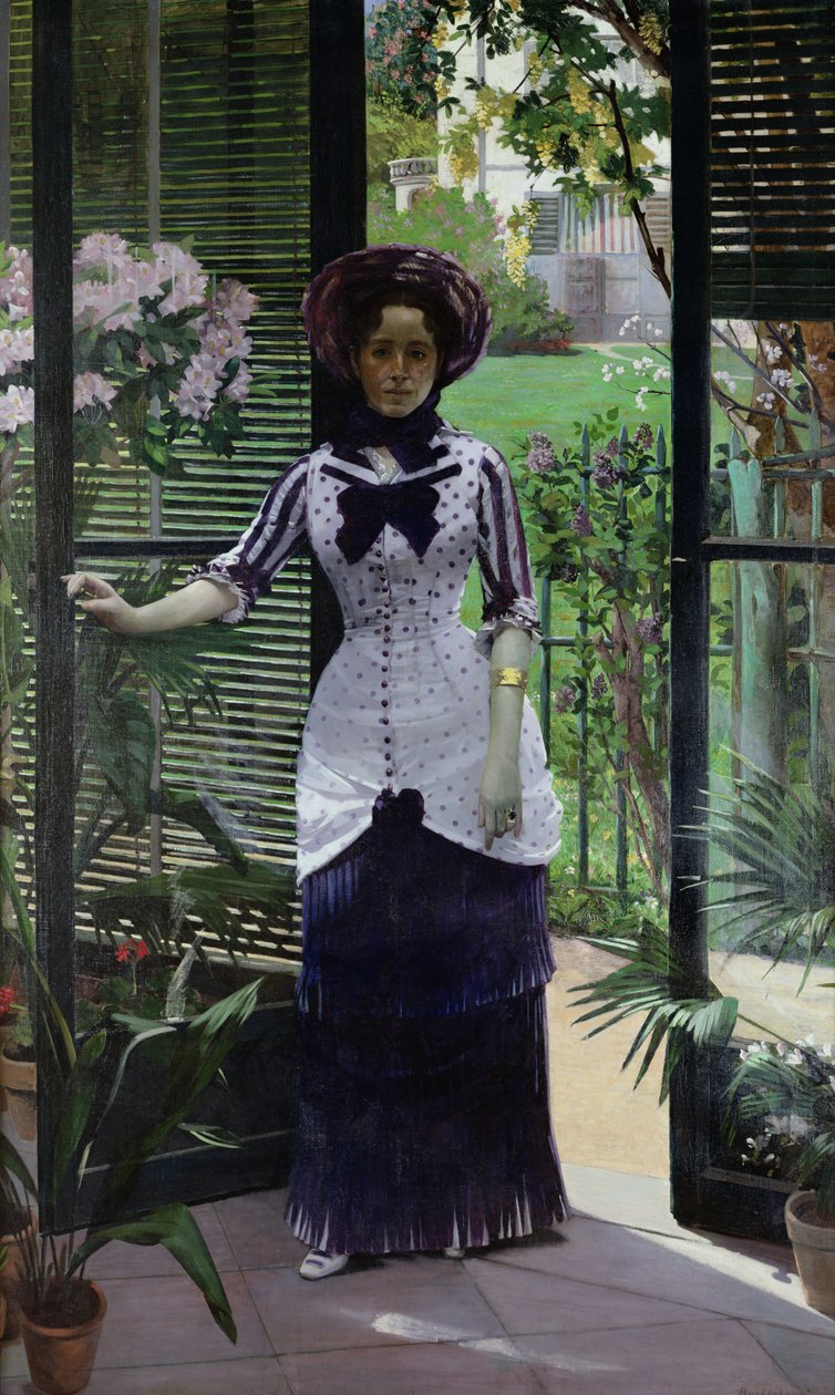 Na estufa de Albert Bartholomé