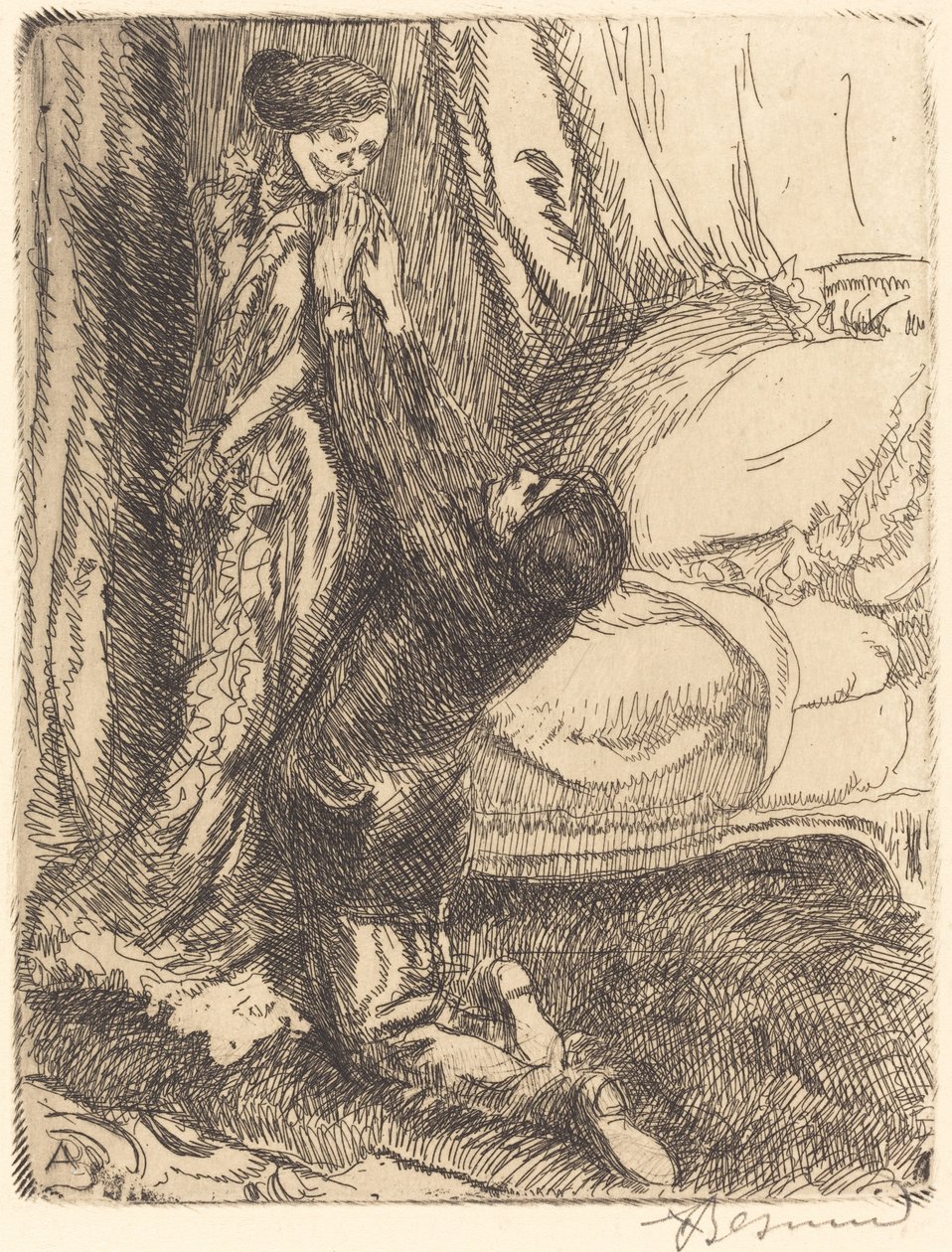 paquerador de Albert Besnard