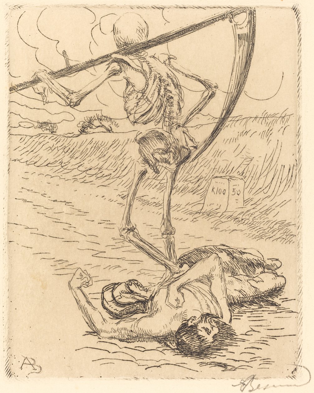 Indiferente (Indiferente) de Albert Besnard