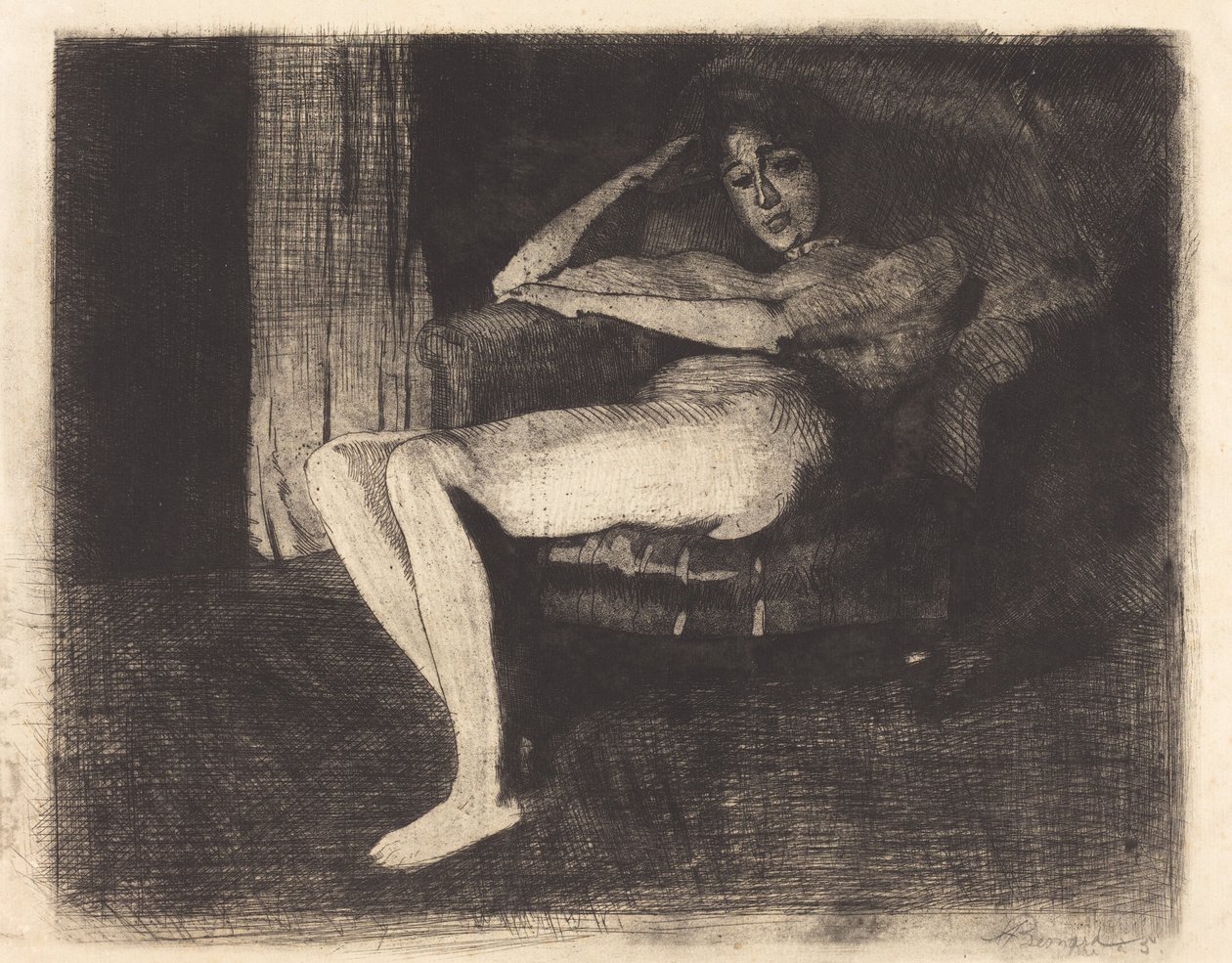Fantasia íntima de Albert Besnard