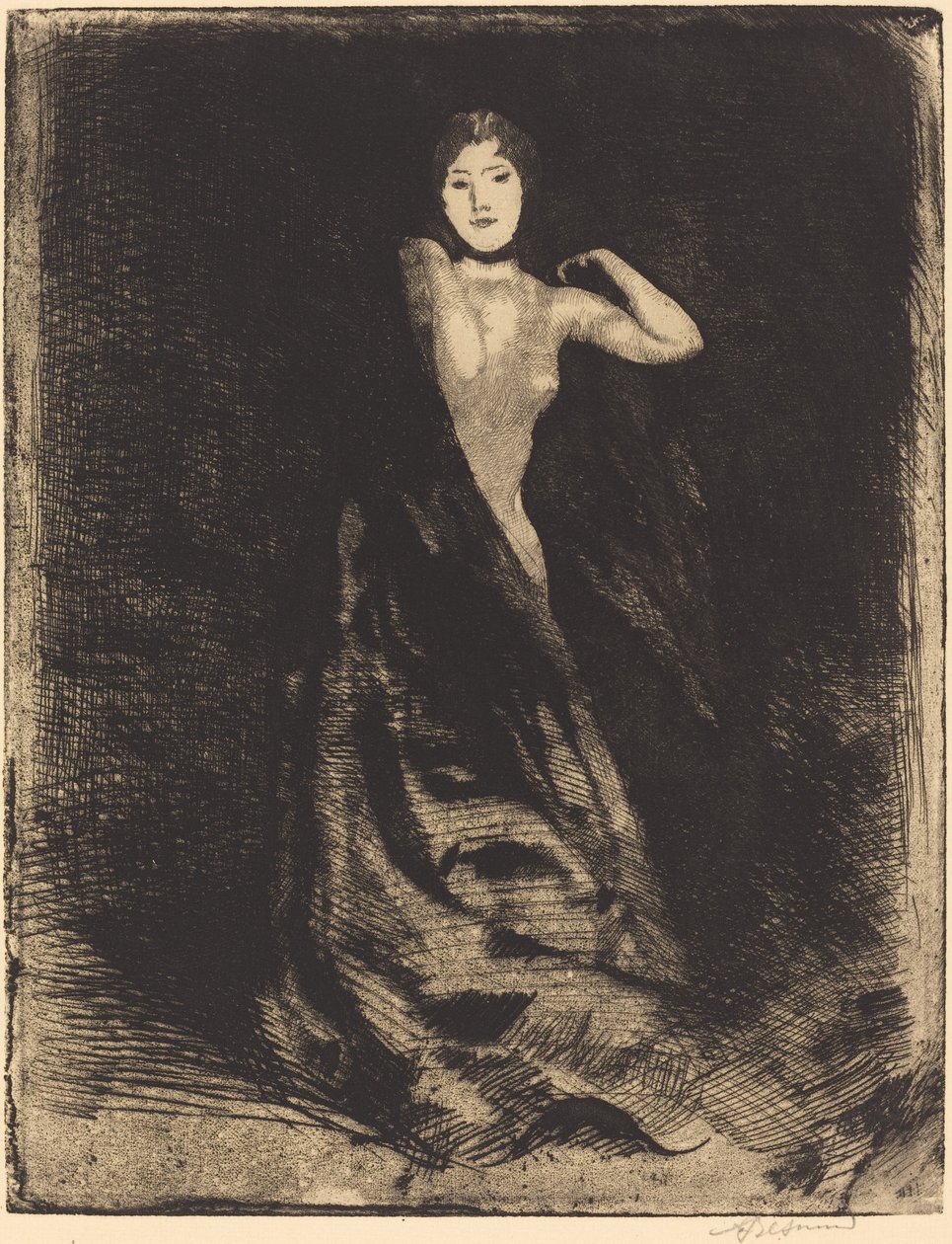 La Femme (frontispício) de Albert Besnard