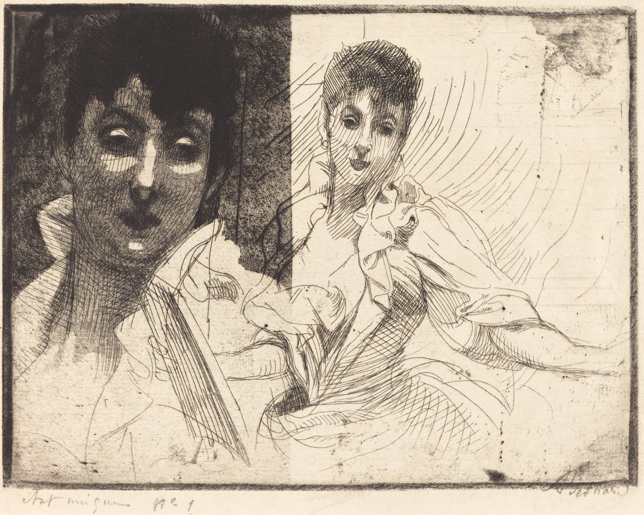 Madeleine Lemaire de Albert Besnard