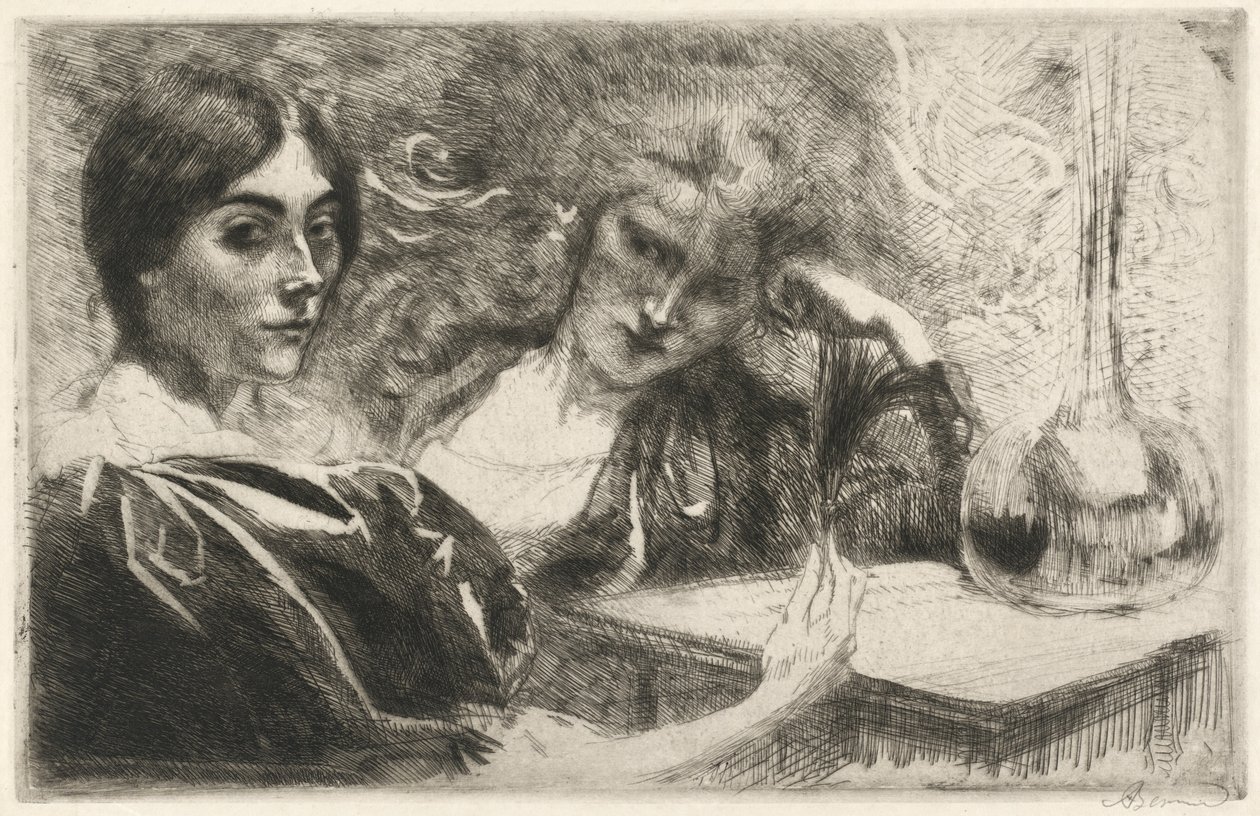 Viciados em Morfina (Morphinomanes) de Albert Besnard