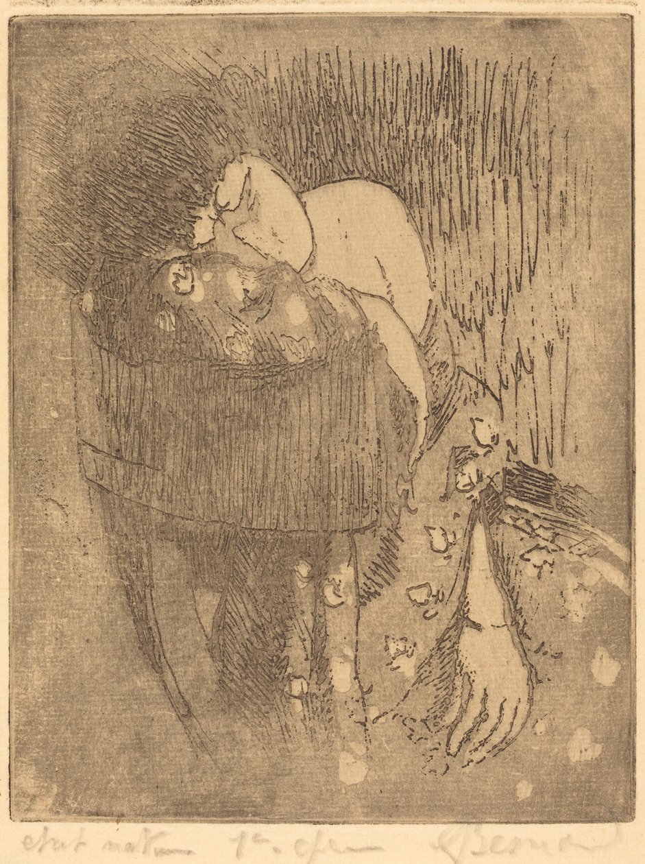 Tristeza (desgosto) de Albert Besnard