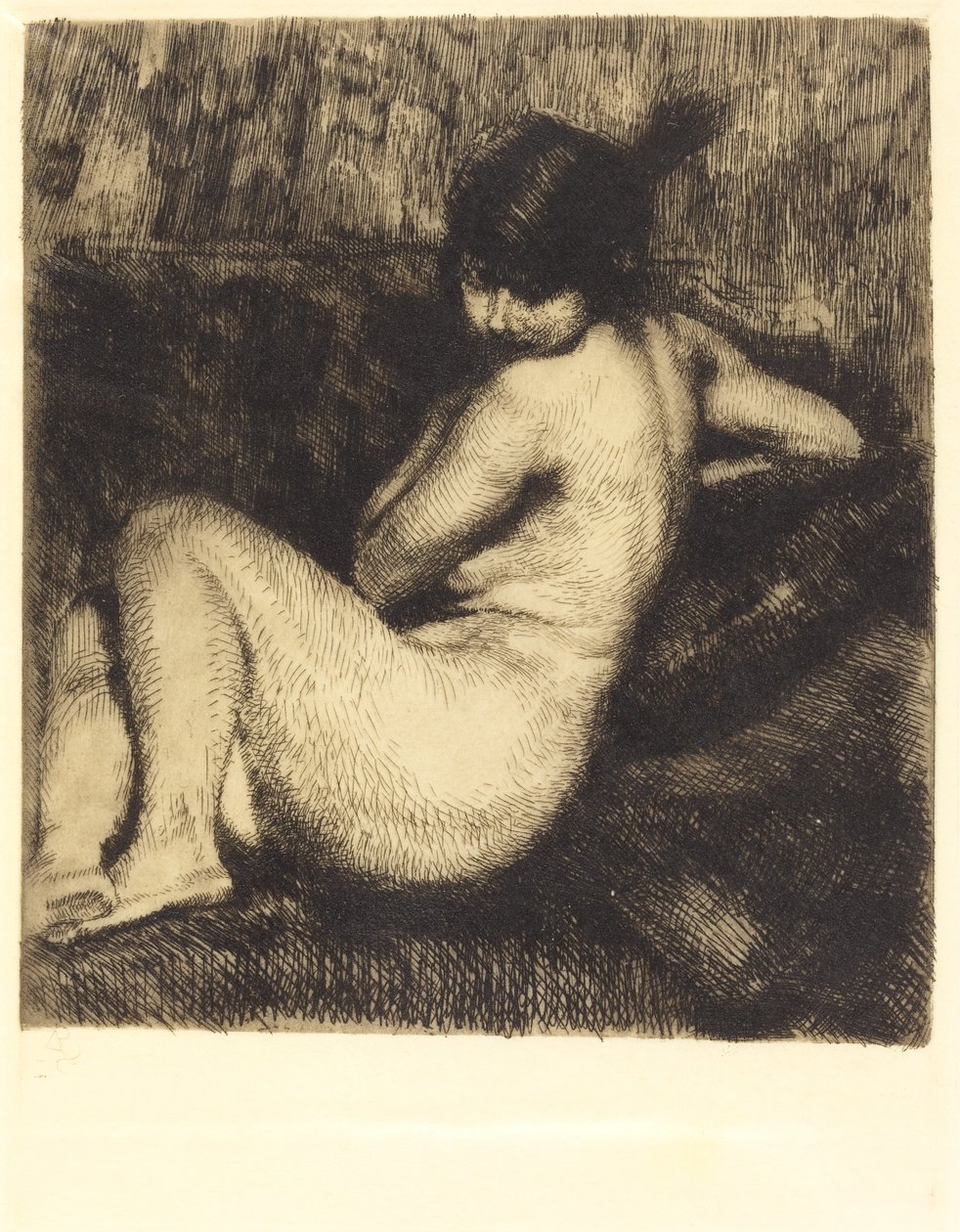 O turbante emplumado de Albert Besnard