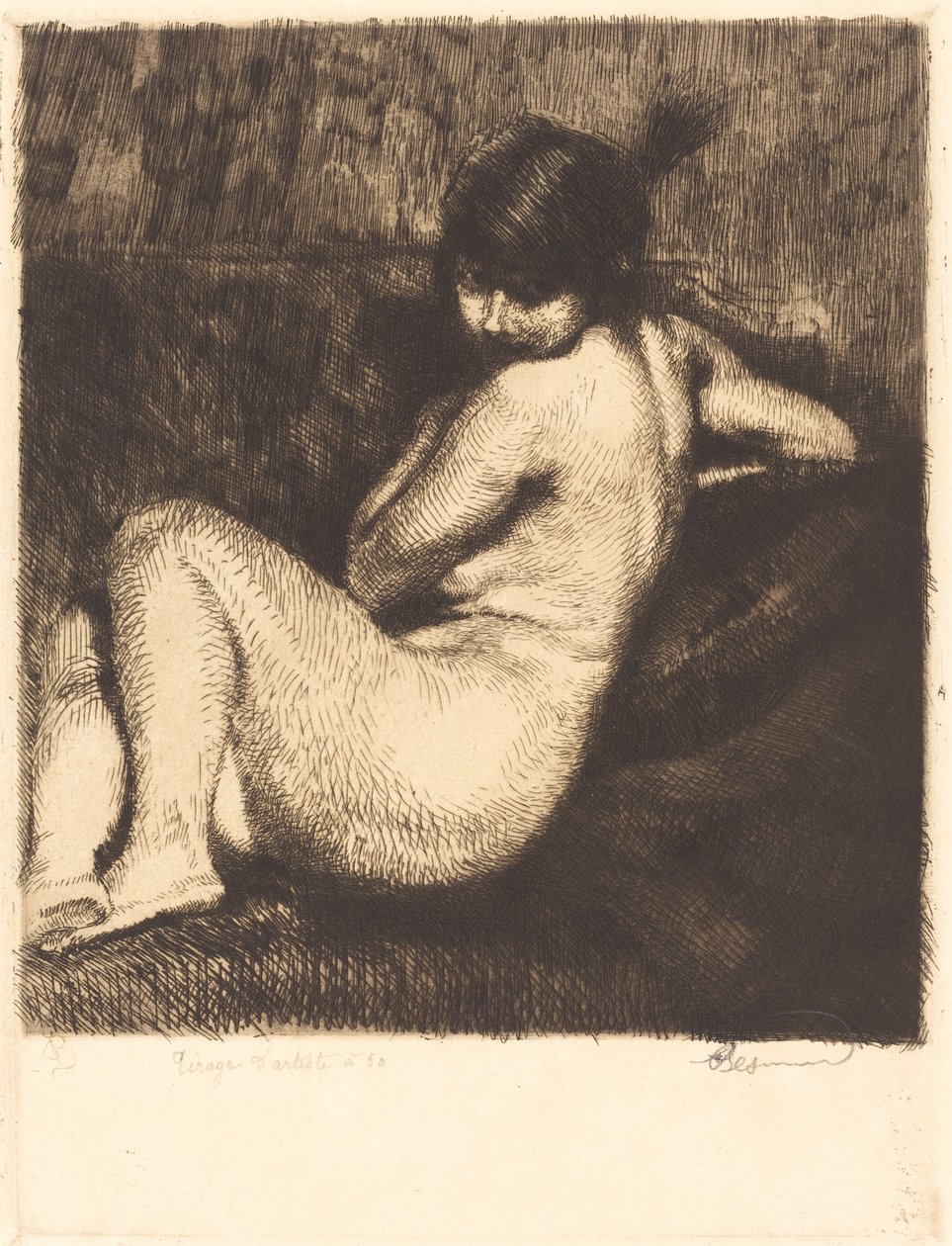 O turbante emplumado de Albert Besnard