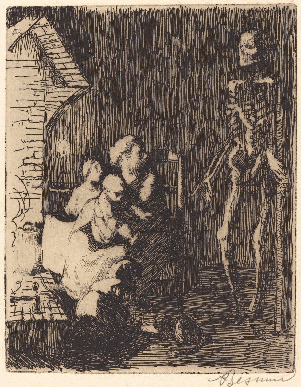Qual deles? (Leque?) de Albert Besnard