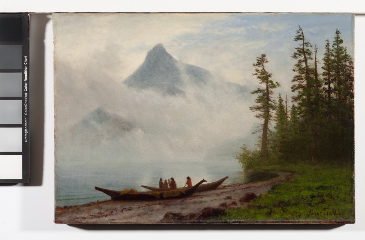 Alasca, c.1889 (óleo sobre tela) de Albert Bierstadt
