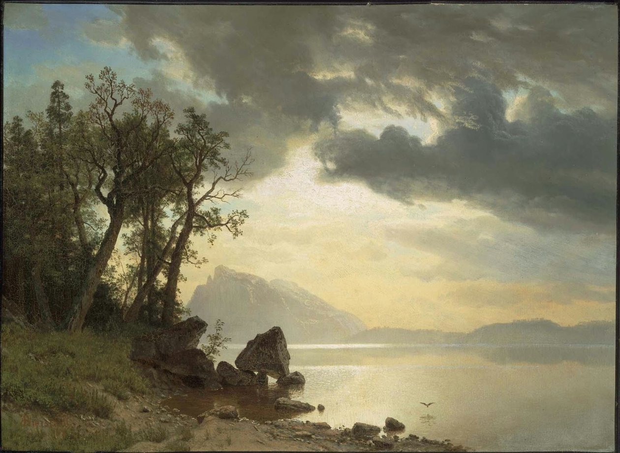 Lago Tahoe, Califórnia de Albert Bierstadt