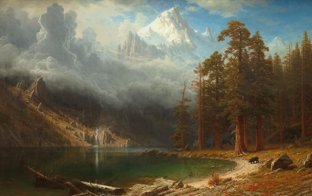 Monte Corcoran de Albert Bierstadt