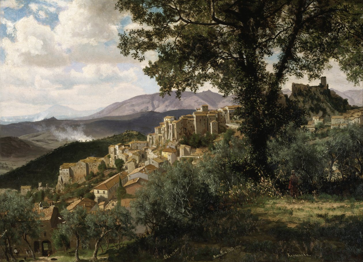 Olevano de Albert Bierstadt