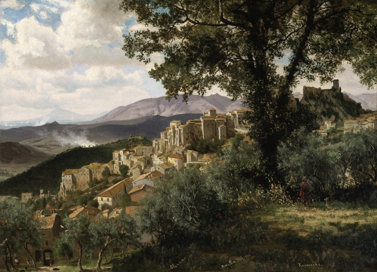 Olevano de Albert Bierstadt