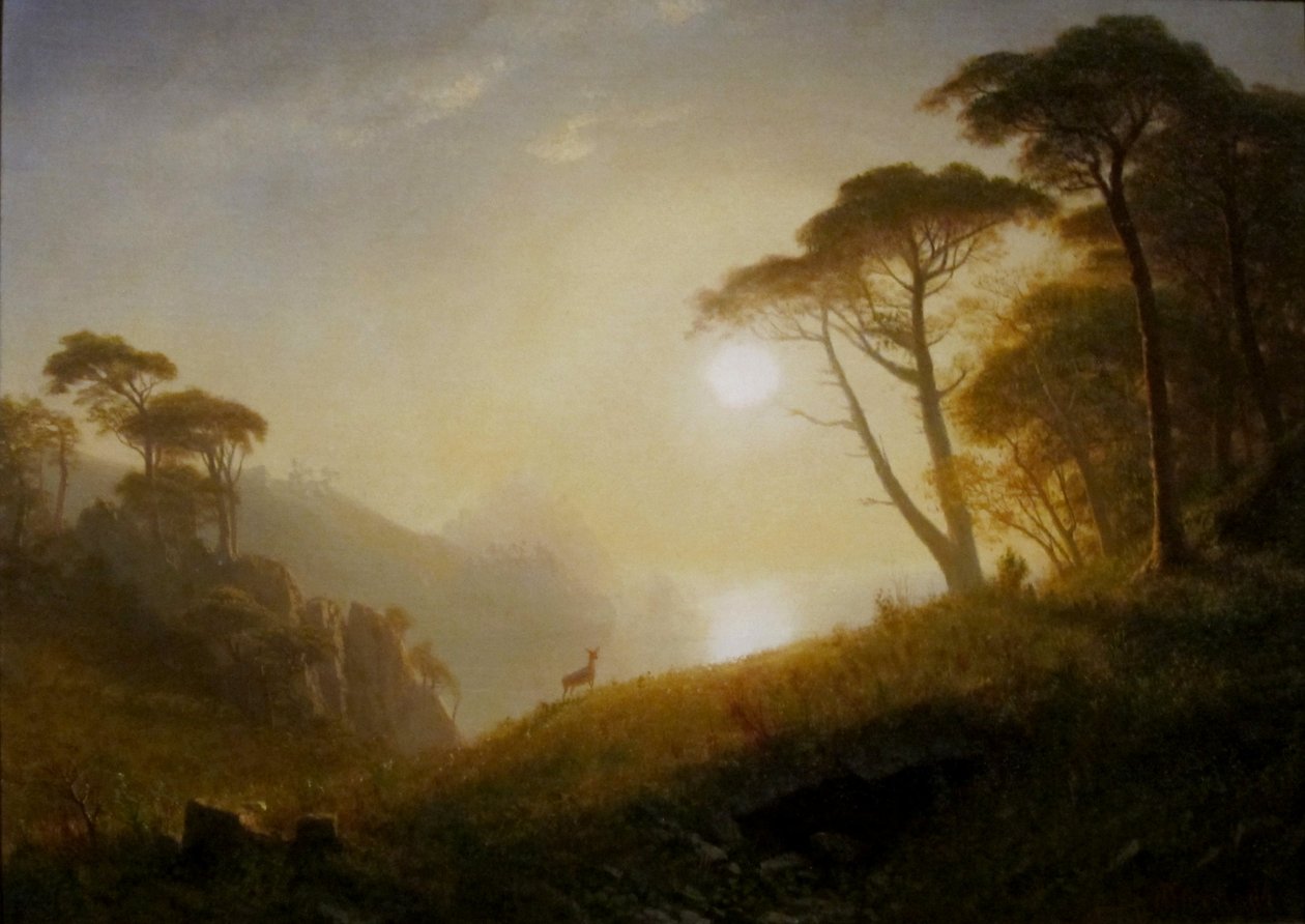 Cenas no Vale de Yosemite de Albert Bierstadt