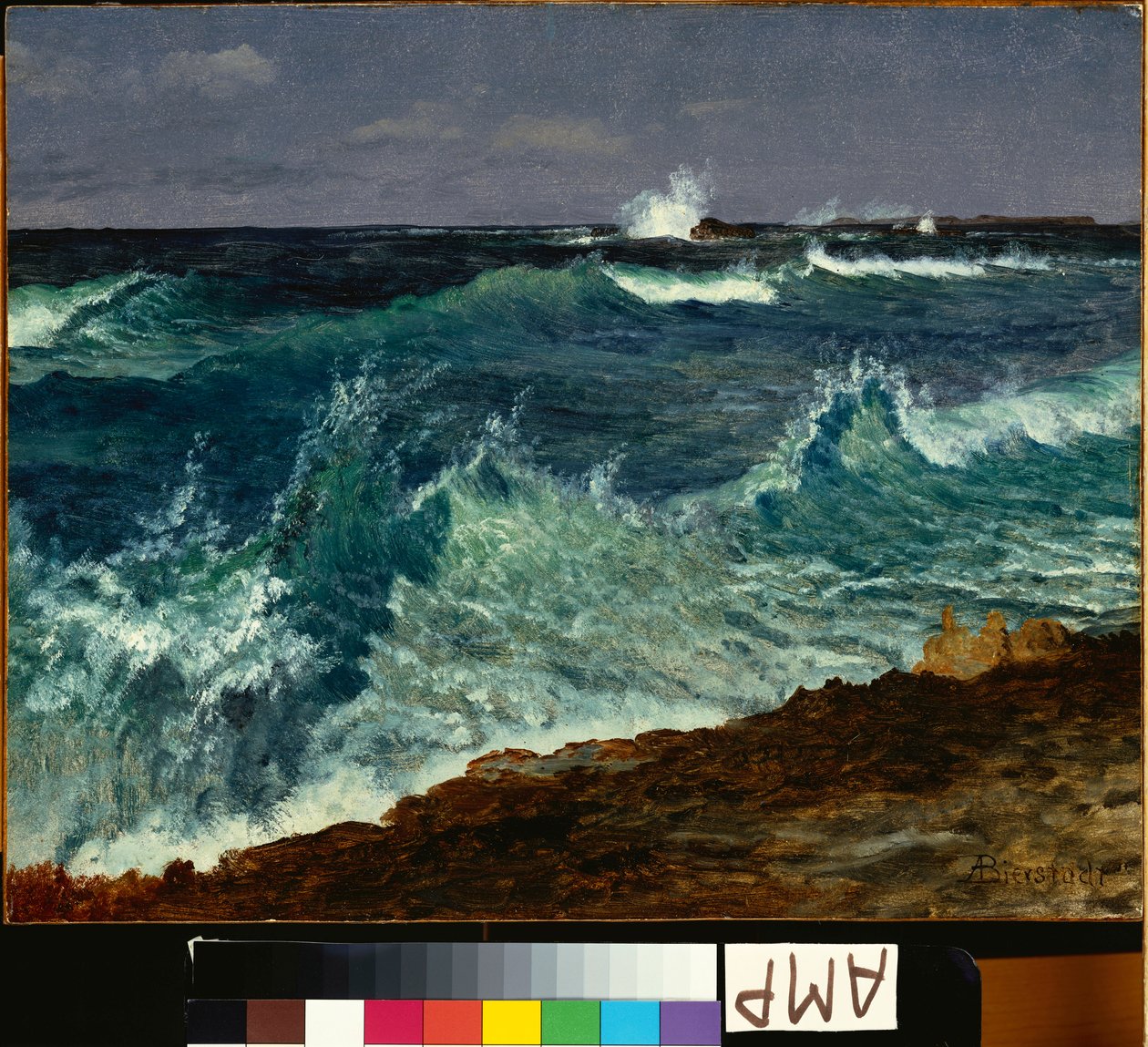 Seascape de Albert Bierstadt