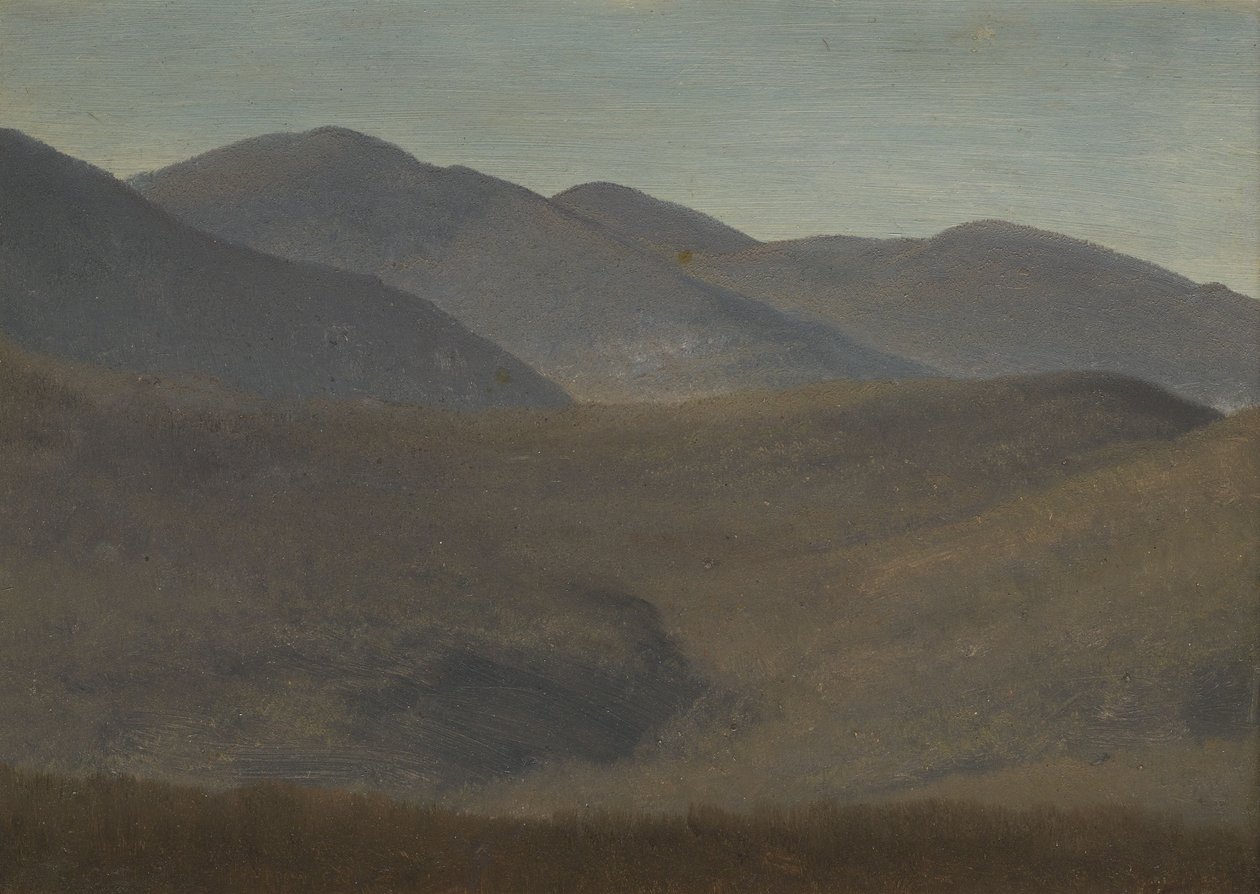 Ondulações: White Mountains, N.H. de Albert Bierstadt