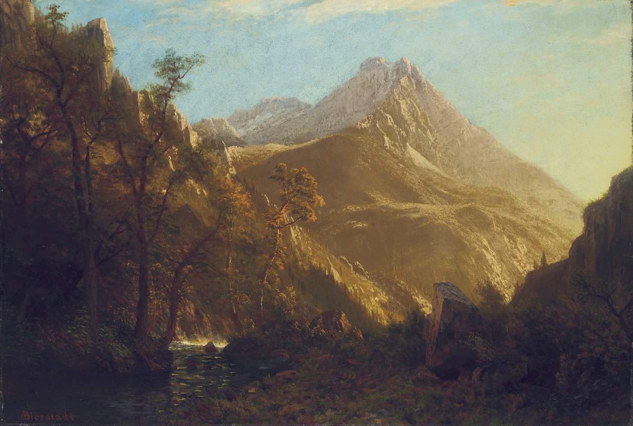 Montanhas Wasatch de Albert Bierstadt