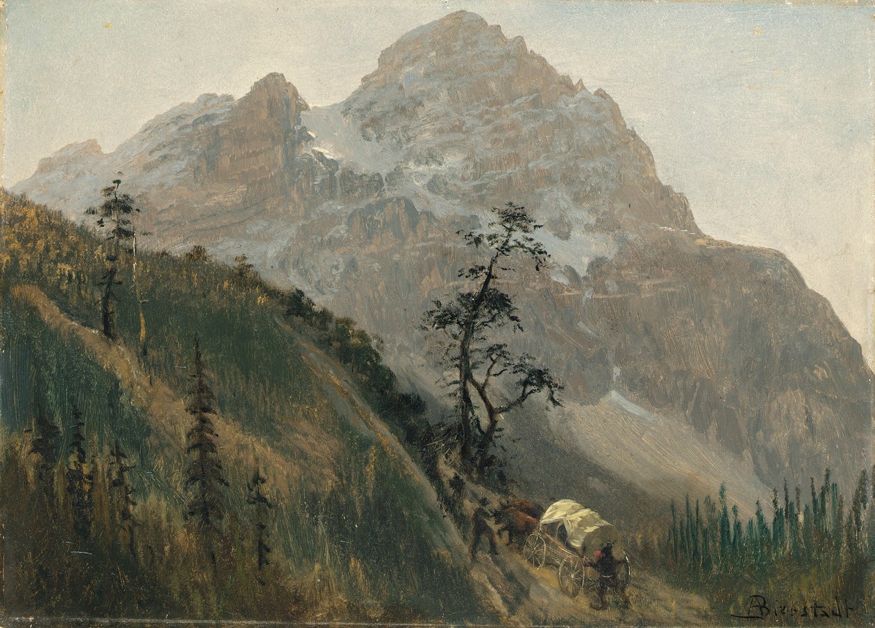 Trilha Ocidental, Montanhas Rochosas de Albert Bierstadt