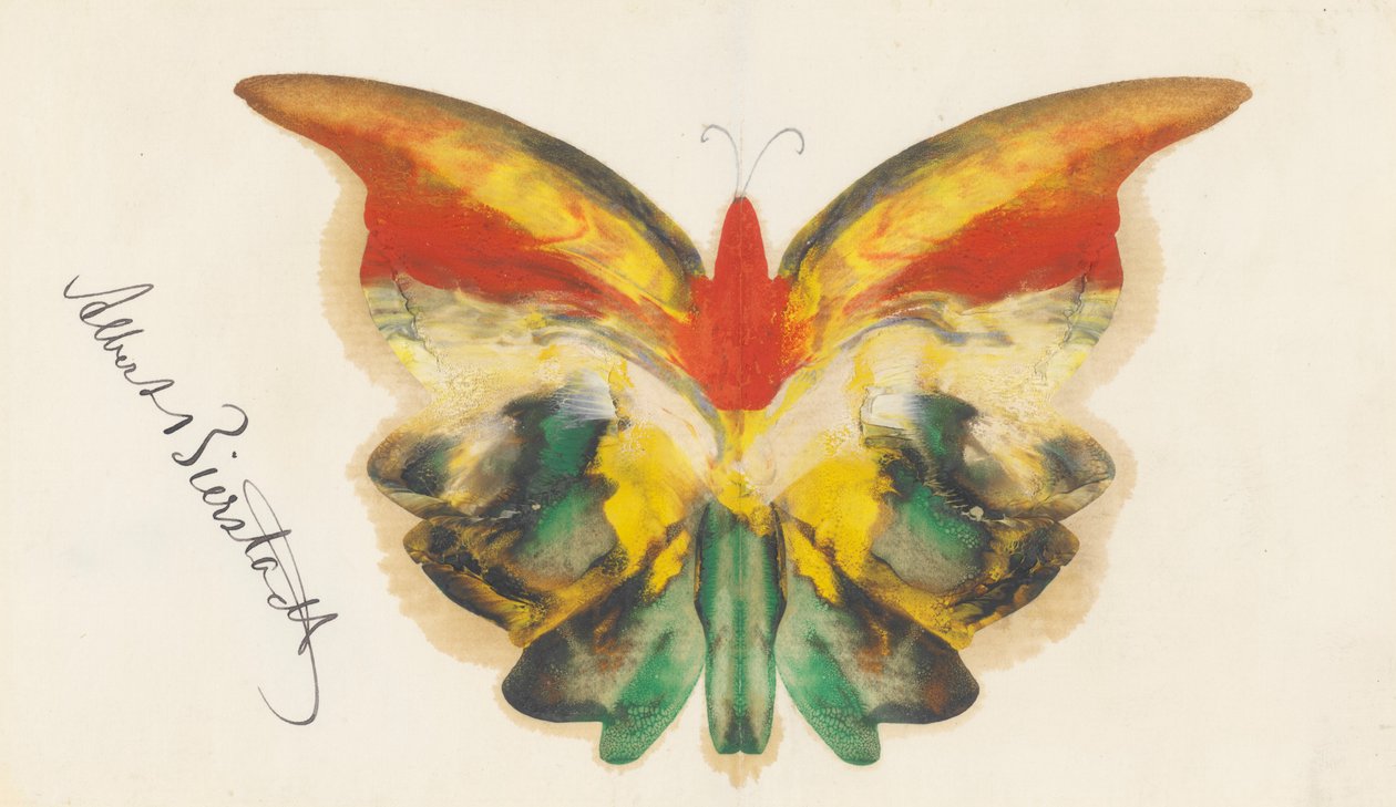Borboleta Amarela de Albert Bierstadt