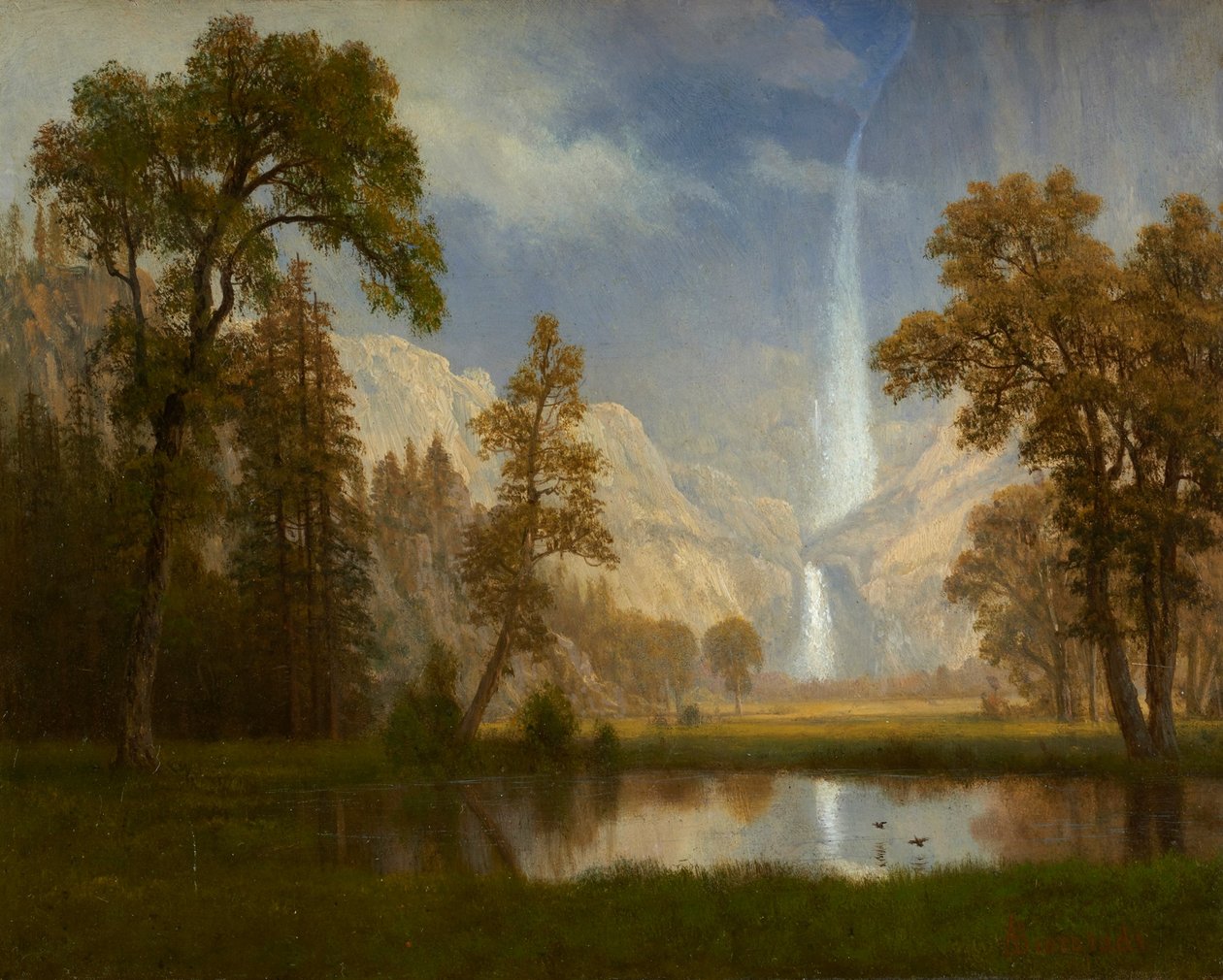 Cataratas de Yosemite de Albert Bierstadt