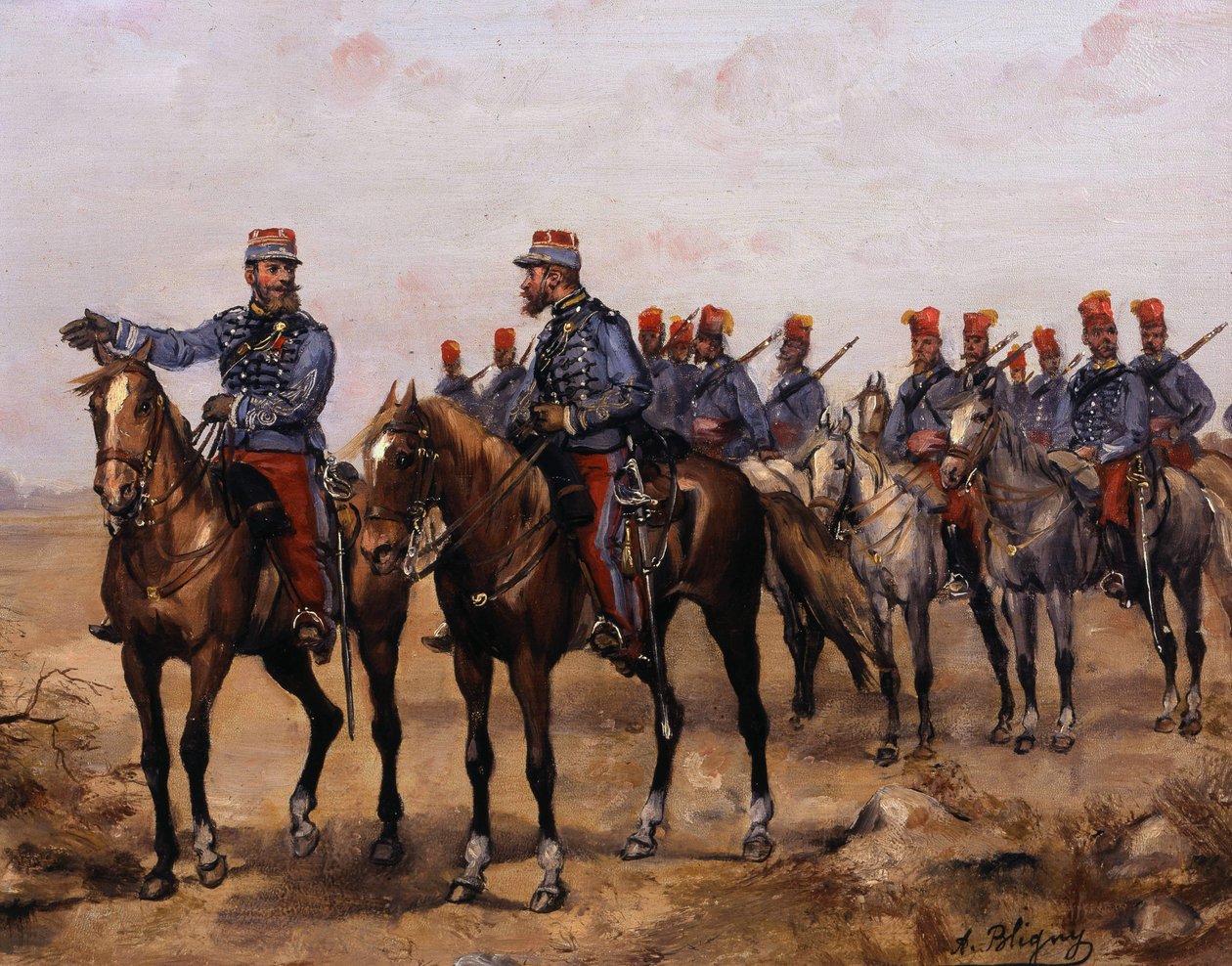 Caçadores da áfrica de Albert Bligny
