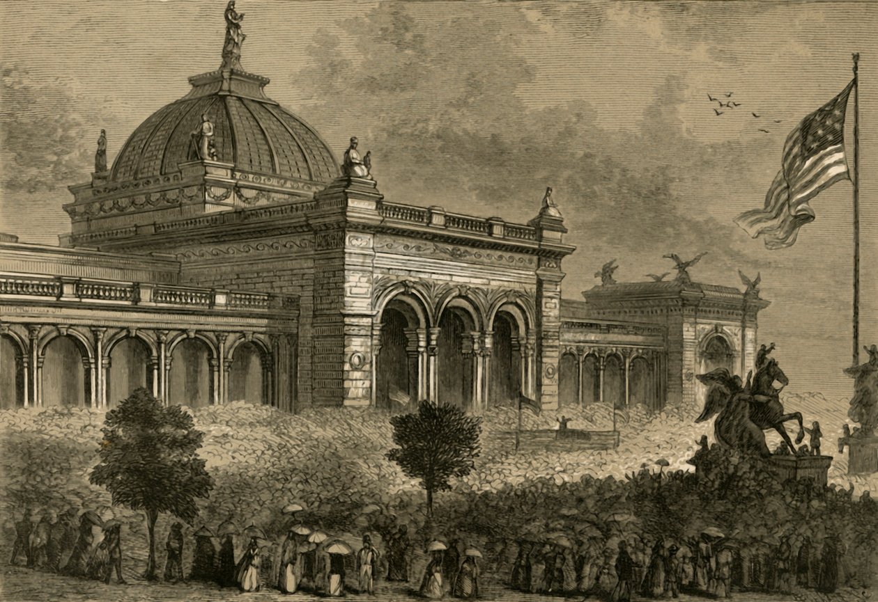 Abertura da Exposição do Centenário, 4 de maio de 1876, 1878. de Albert Bobbett